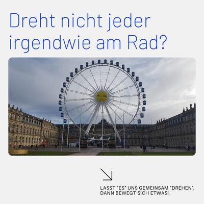 Dreht nicht jeder irgendwie am Rad